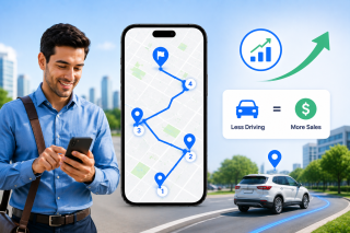 Route planning software for sales reps that helps you sell more and drive less