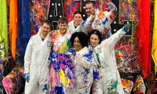 Why a Paint Splatter Date Night Beats Dinner and a Movie Every Time